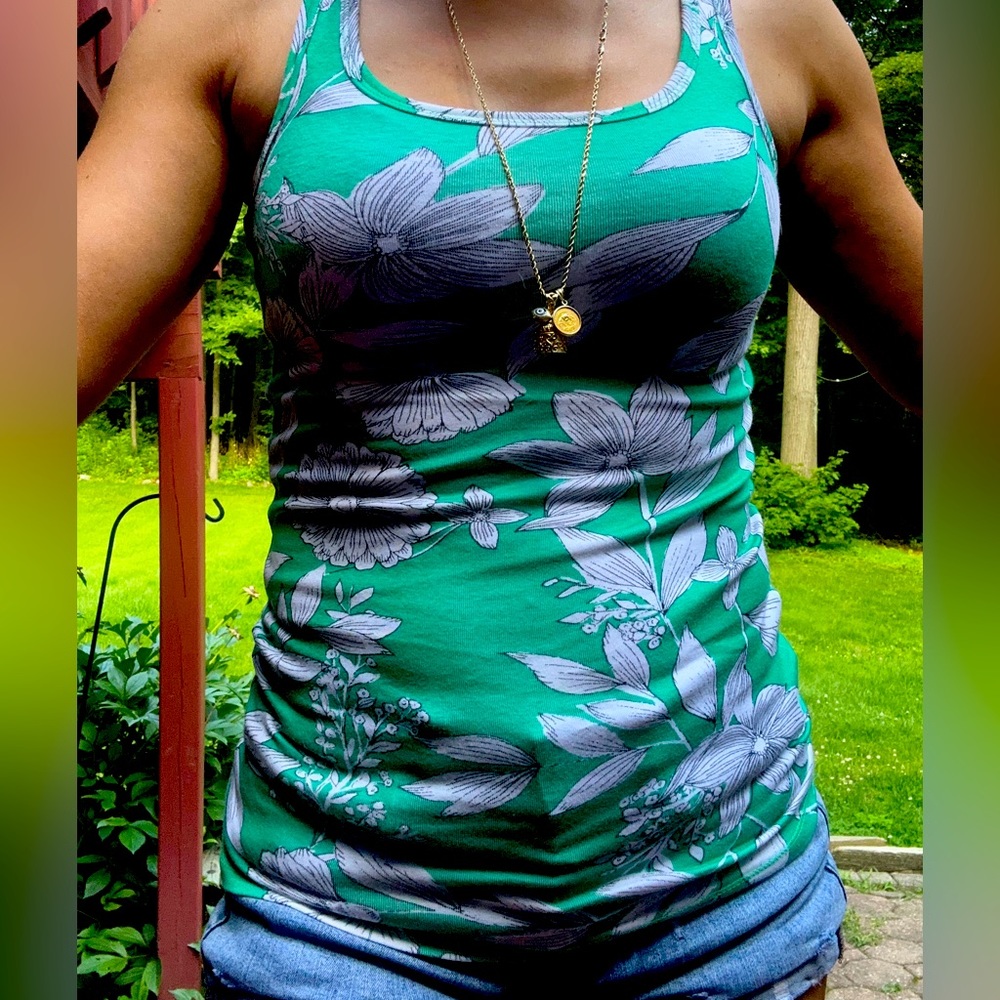Floral Tank Top
